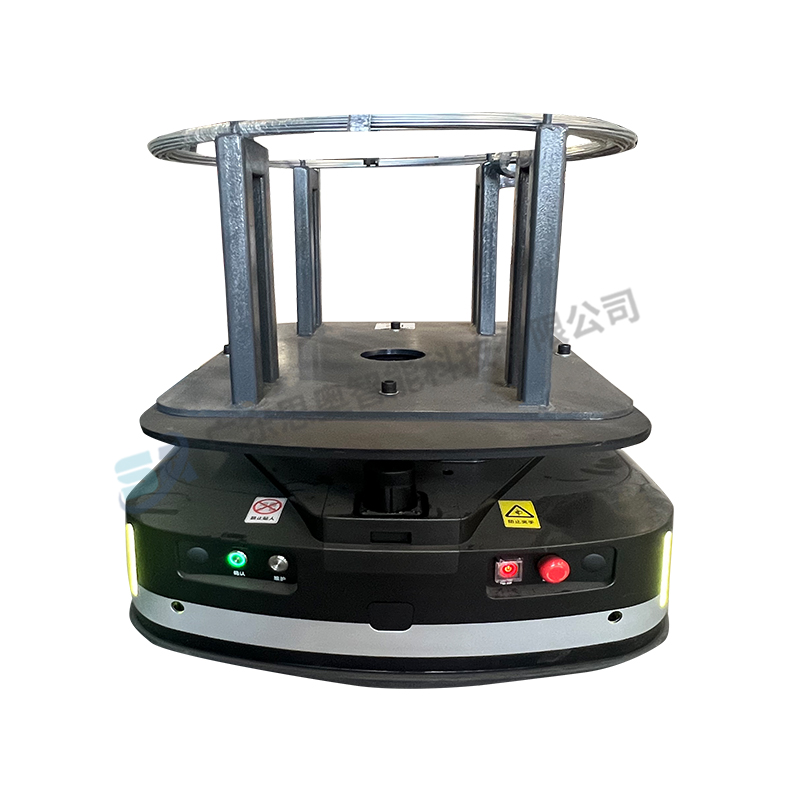 智能AGV輸送纏繞包裝線