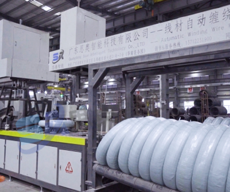 線材自動纏繞包裝線